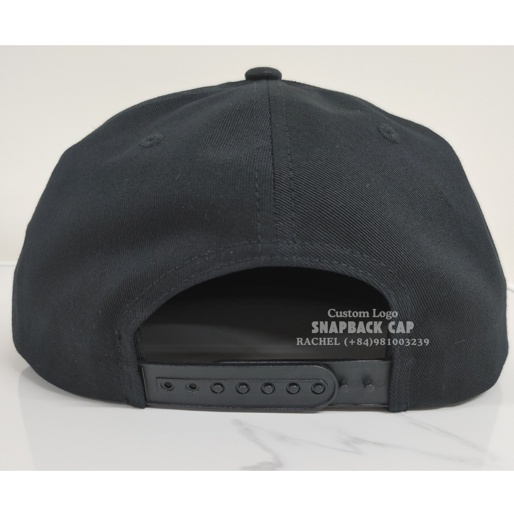 Wholesale 5 Panel Snapback Caps Structured 3D Embroidered Logo Fashionable Sporty Hip Hop Styles Vietnam Headwear Manufacturer 3