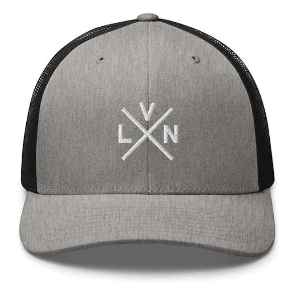 Wholesale 6 Panel Embroidered Trucker Hat Custom Mesh Single Breasted Buckle Custom Gray Black Brown Navy Blue Color Adjustable 2