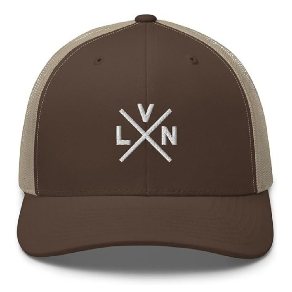 Wholesale 6 Panel Embroidered Trucker Hat Custom Mesh Single Breasted Buckle Custom Gray Black Brown Navy Blue Color Adjustable 4