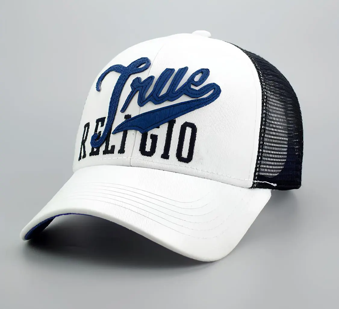 Wholesale 6 Panels Trucker Hat Custom Logo High Quality High Fashion Adjustable Size Sports Cap for Man Women Trucker Hat