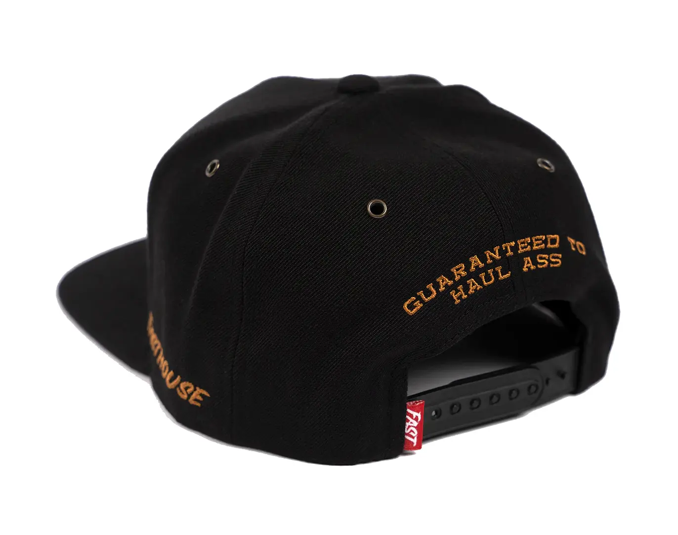 Wholesale Adjustable High Quality Custom Logo 100% Cotton 5 Panels Flat Brim Black and Buff Color High Profile Snapback Cap 4