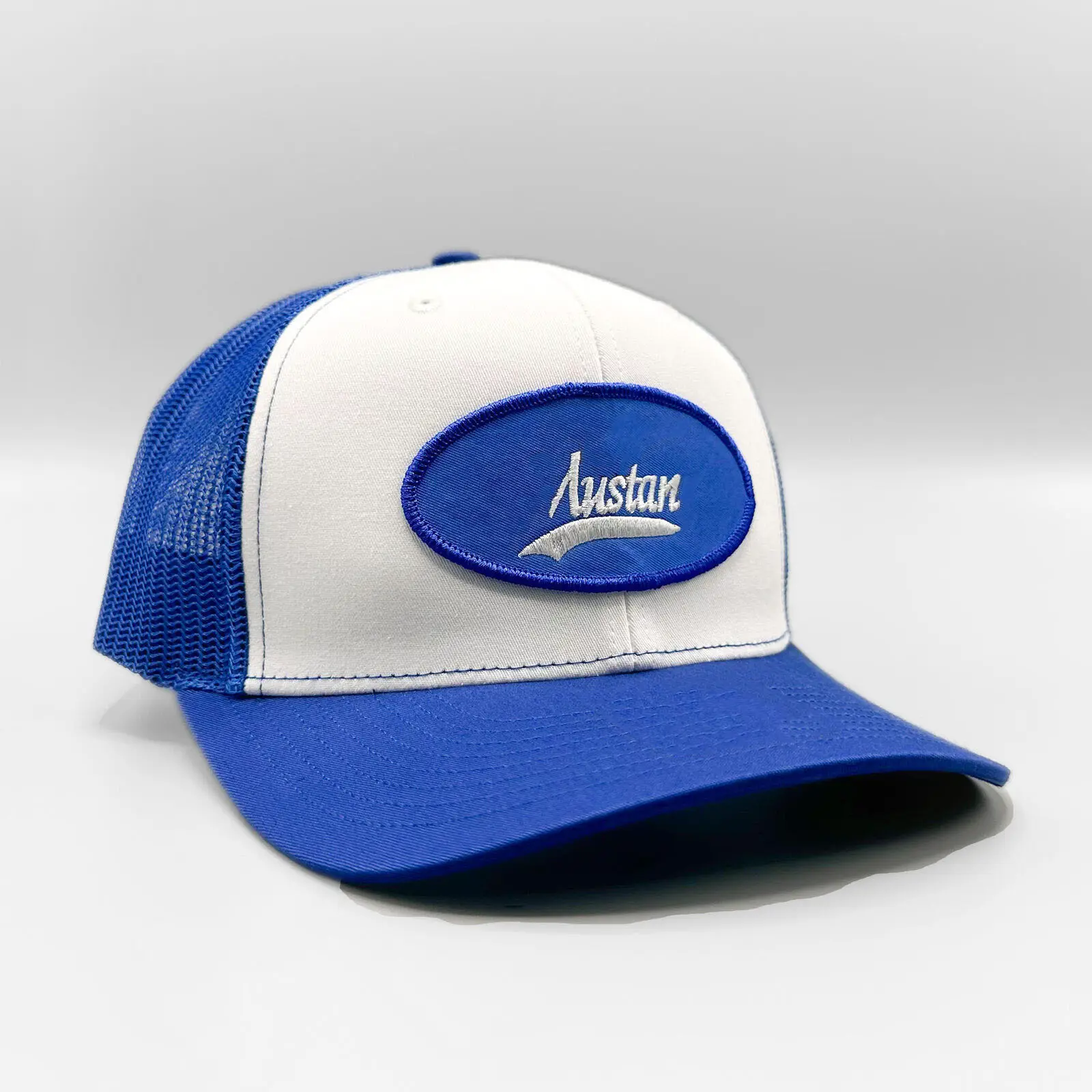 Wholesale Cap Hat Manufacturer High Quality Two Tone Trucker Hat with Custom Logo New Design Sports Cap for Unisex 3