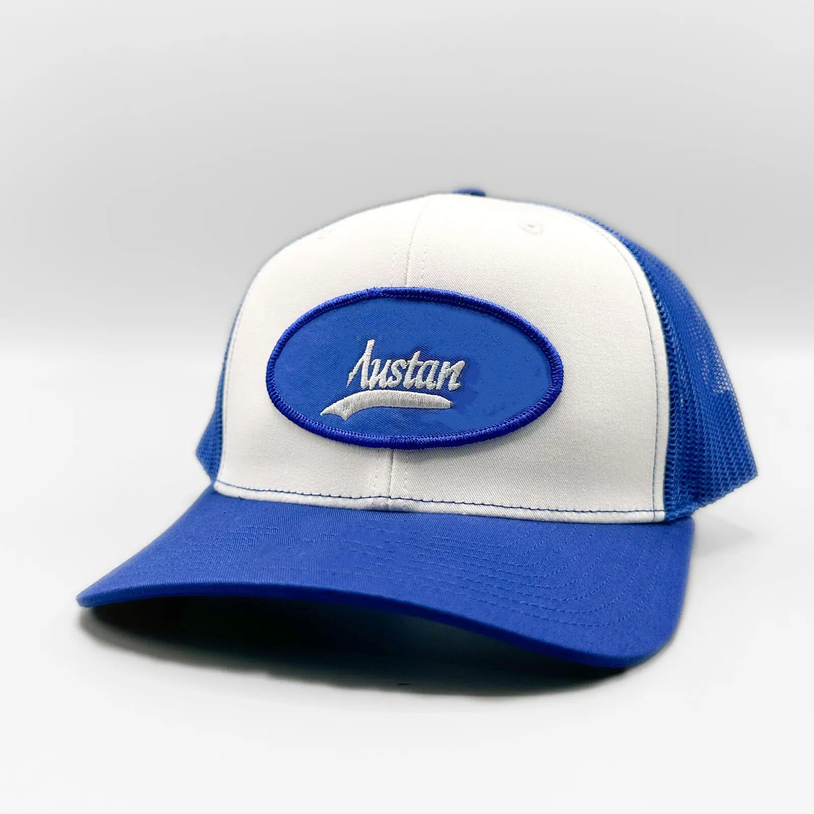 Wholesale Cap Hat Manufacturer High Quality Two Tone Trucker Hat with Custom Logo New Design Sports Cap for Unisex 2