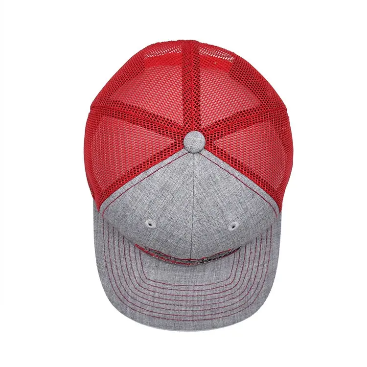Wholesale Caps Luxury High Quality Trucker Hat Custom Logo Mix Color Pre-Curved Brim Adjustable Sports Cap for Unisex 3