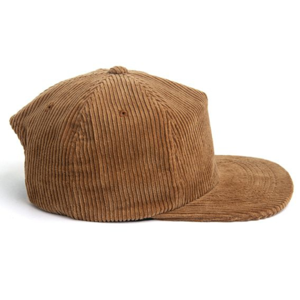 Wholesale Corduroy 5 Panel Snapback Flat Brim Plastic Single Row Buckle Snapback Custom Label Inside and Tag Outside Vintage OEM 5
