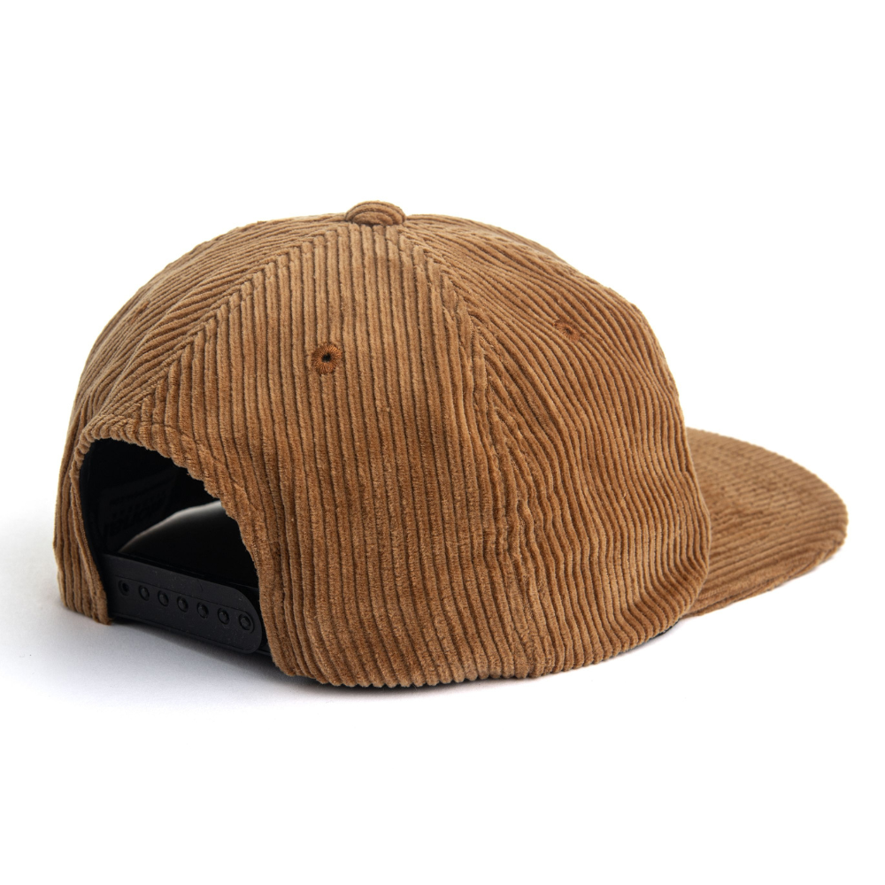 Wholesale Corduroy 5 Panel Snapback Flat Brim Plastic Single Row Buckle Snapback Custom Label Inside and Tag Outside Vintage OEM 6