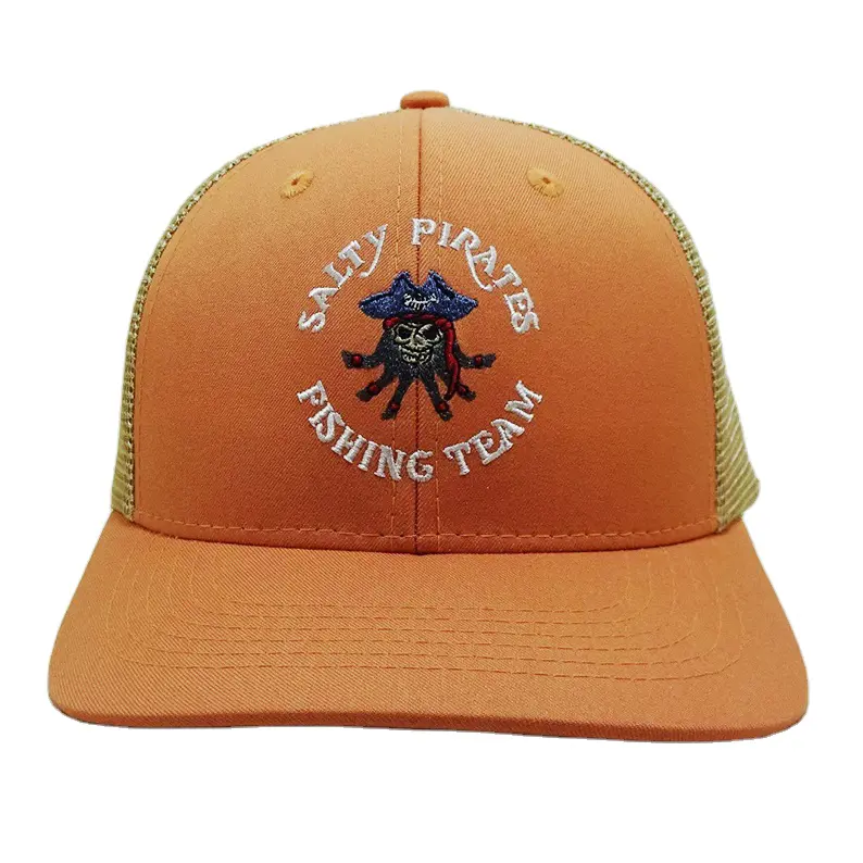 Wholesale Custom 2D Embroidered Patch Logo Trucker Hat Vietnam Made Breathable Mesh Back Caps For Men Women Outdoor Promotion L1 2