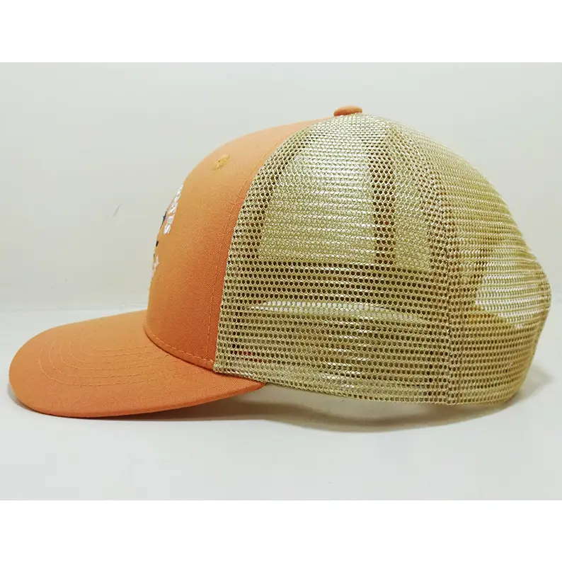 Wholesale Custom 2D Embroidered Patch Logo Trucker Hat Vietnam Made Breathable Mesh Back Caps For Men Women Outdoor Promotion L1 4