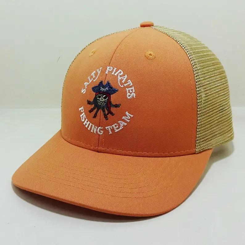 Wholesale Custom 2D Embroidered Patch Logo Trucker Hat Vietnam Made Breathable Mesh Back Caps For Men Women Outdoor Promotion L1 3