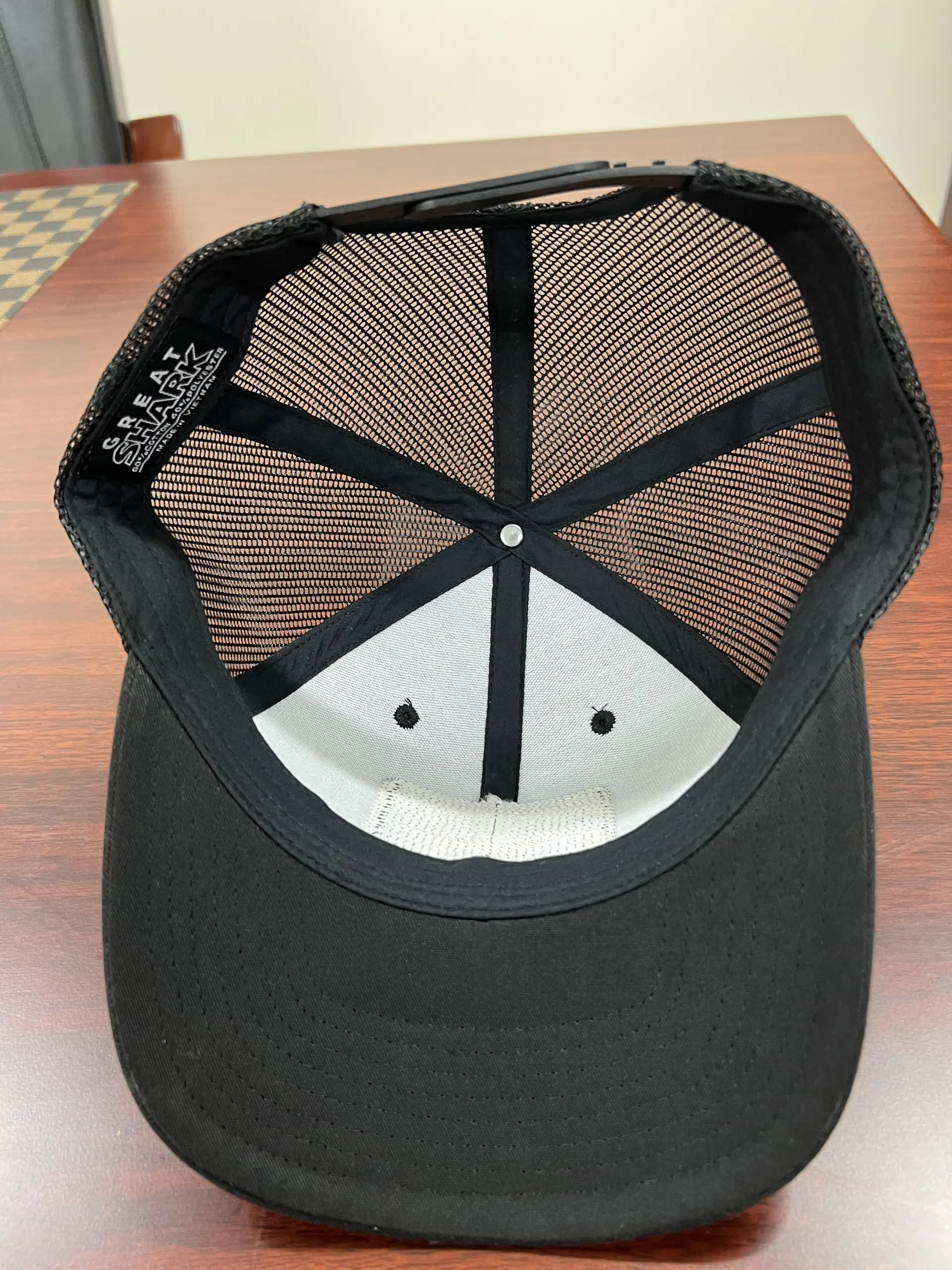 Wholesale Custom 3D Rubber Patch Logo Trucker Hat Snapback Caps Promotional Brand for Business Cap Vietnam Factory 3