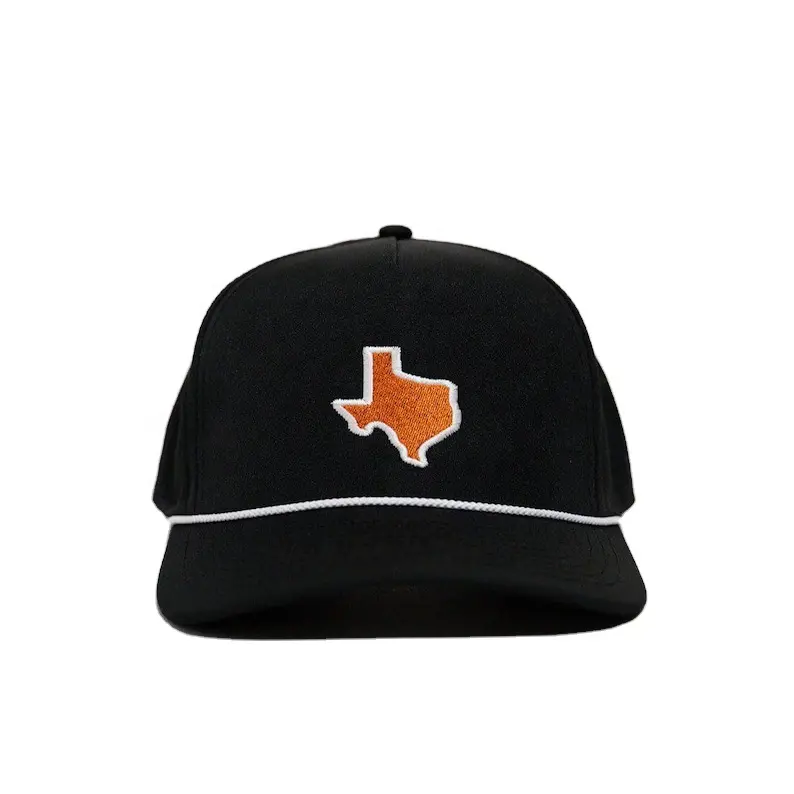Wholesale Custom Baseball Caps Texas State Woven Patch Vietnam Made Adjustable Hat With Rope For Men Women Casual Promotion L01 2