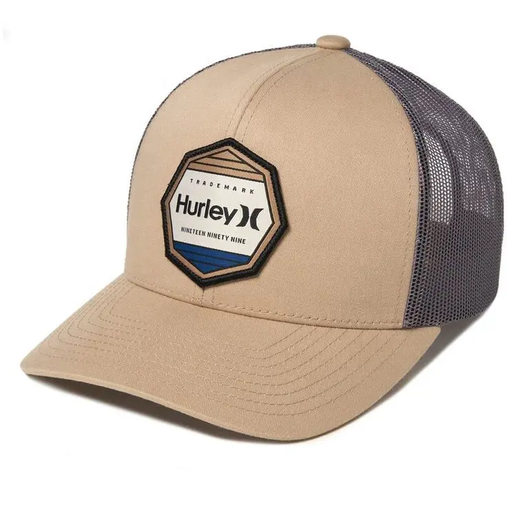 Wholesale Custom Color Trucker Hats Injae Headwear Custom Leather Patch Logo Hats High Quality Vietnam Products 4