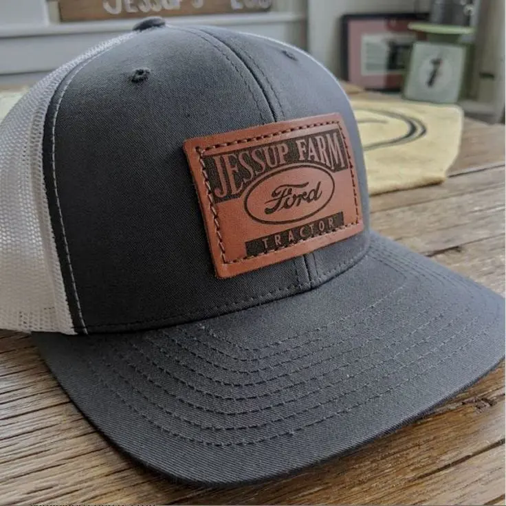Wholesale Custom Color Trucker Hats Injae Headwear Custom Leather Patch Logo Hats High Quality Vietnam Products 5