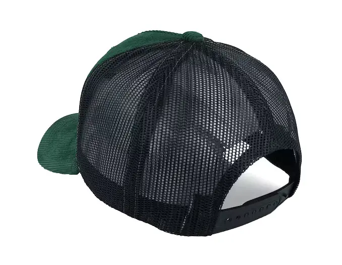 Wholesale Custom Corduroy Trucker Hat High Quality Sports Cap for Man Women Mesh Back Adjustable Fishing Outdoor Trucker Hat 4