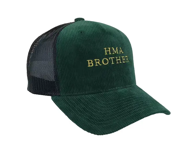 Wholesale Custom Corduroy Trucker Hat High Quality Sports Cap for Man Women Mesh Back Adjustable Fishing Outdoor Trucker Hat 2
