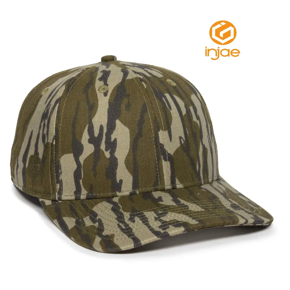 Wholesale Custom Dad Hat Outdoor Camouflage Hunting Sports Digital Printing High Quality Forest-Camo Baseball Cap for Unisex 1