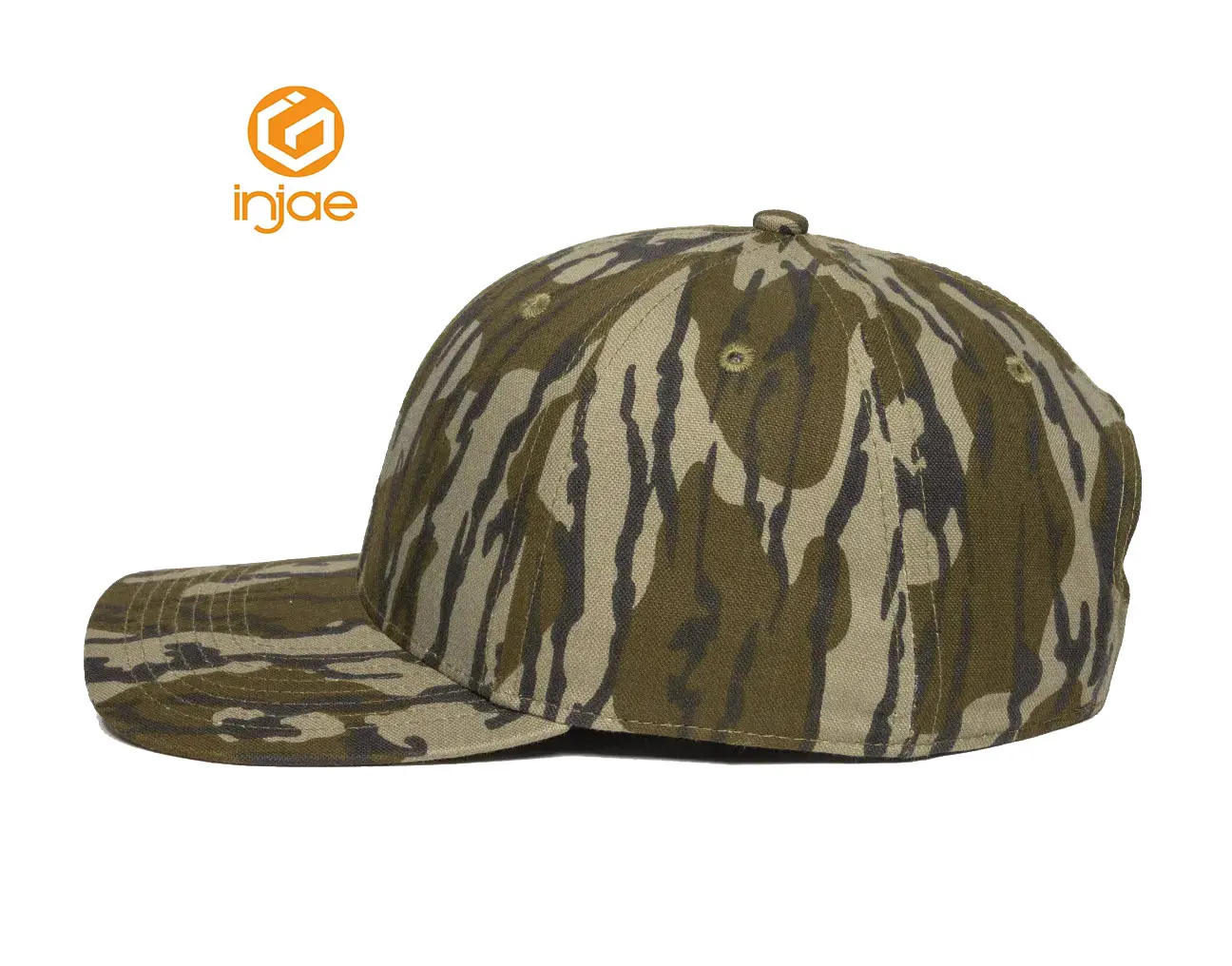 Wholesale Custom Dad Hat Outdoor Camouflage Hunting Sports Digital Printing High Quality Forest-Camo Baseball Cap for Unisex 4