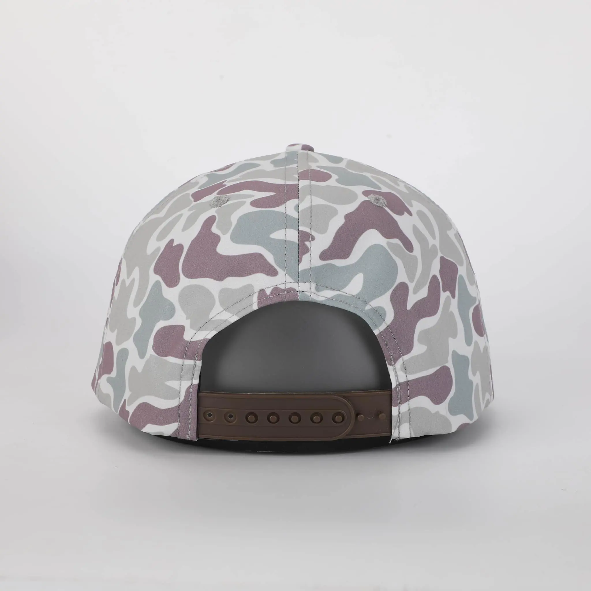 Wholesale Custom Retro Vintage Camo Snapback Cap Camouflage Rope Hat Outdoor Sports Cap Vietnam Factory Classic Trucker Caps 5