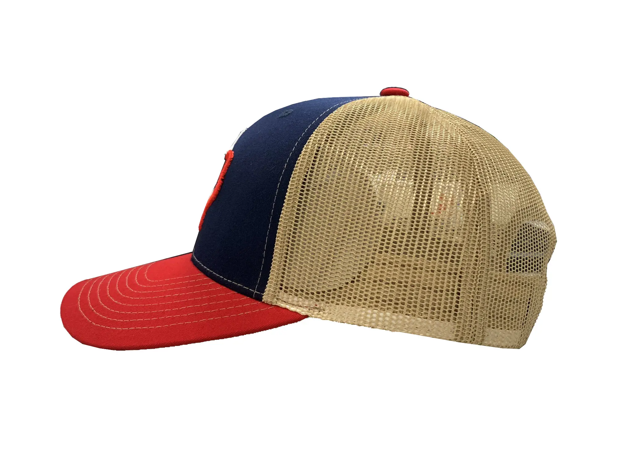 Wholesale Custom Trucker Hat 3D Embroidery Logo 6-Panel High Quality 65% Cotton 35% Polyester Fabric Snapback Cap for Man 4