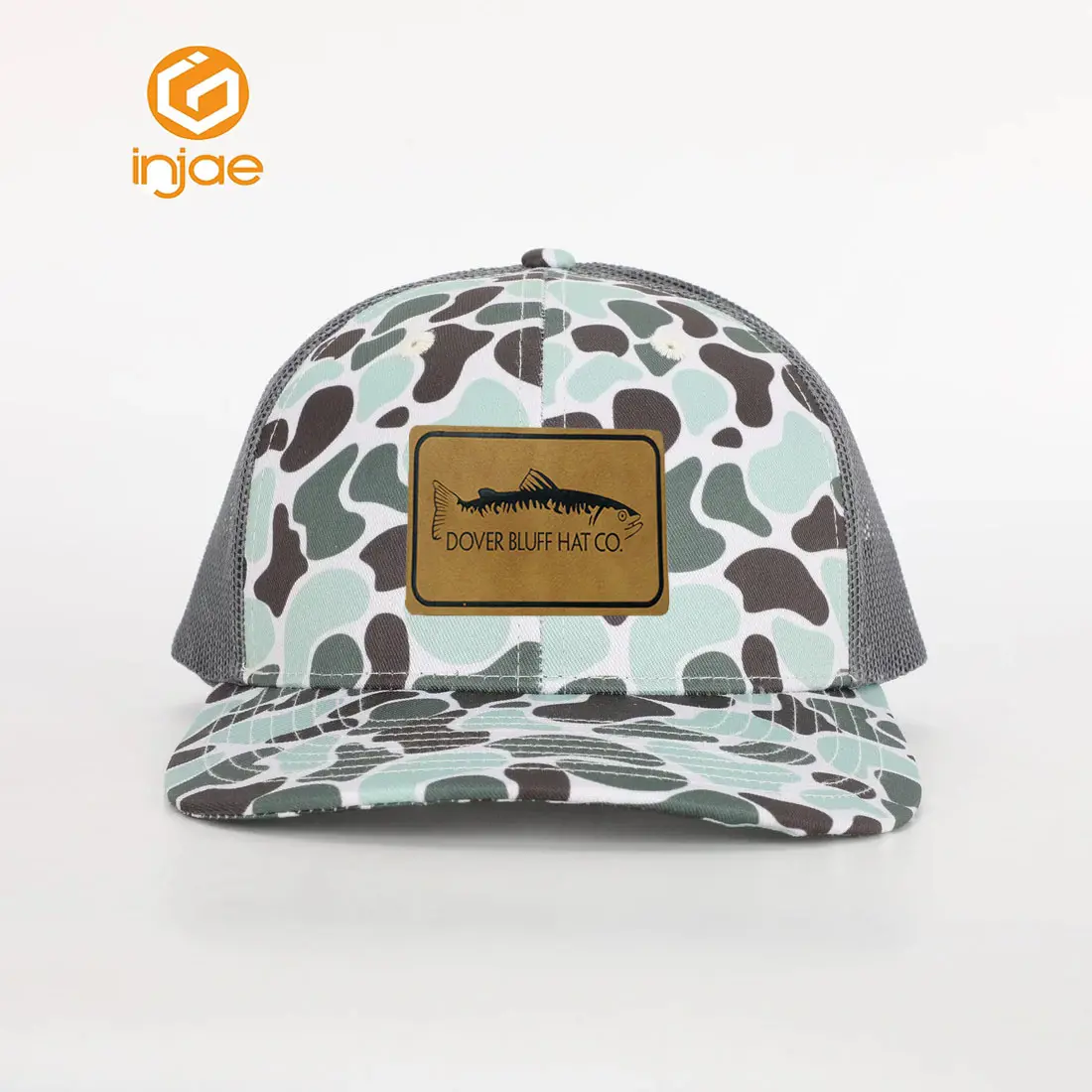 Wholesale Custom Trucker Hat High Quality Mesh on the Back Adjustable Snap Back Digital Printing Ducks Camo Unisex Sports Cap 1