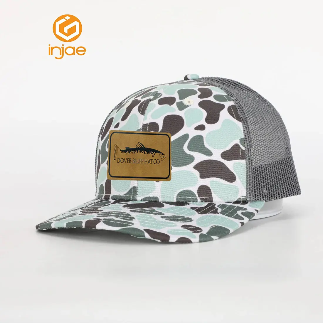 Wholesale Custom Trucker Hat High Quality Mesh on the Back Adjustable Snap Back Digital Printing Ducks Camo Unisex Sports Cap 2