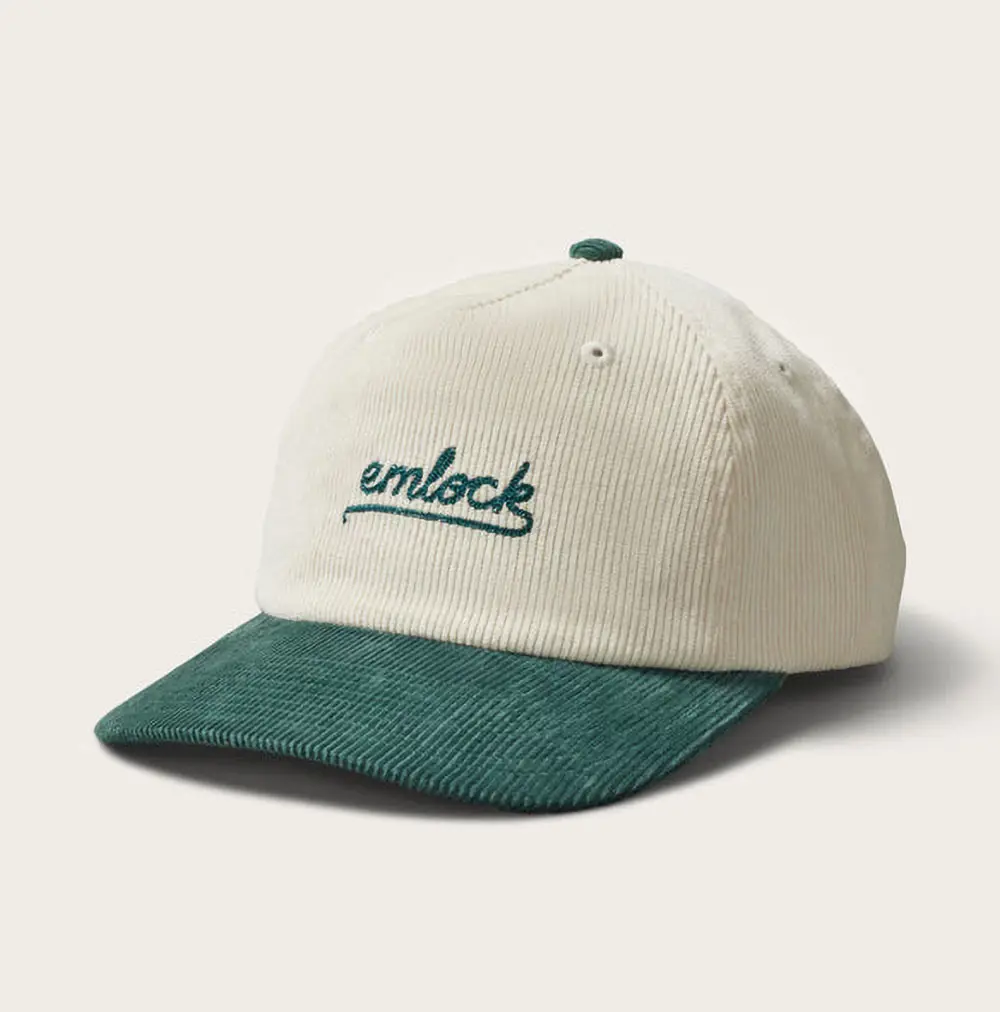 Wholesale Custom Two Tone Corduroy Baseball Cap Embroidery Logo Caps for Unisex High Quality Hats in Vietnam Factory 2