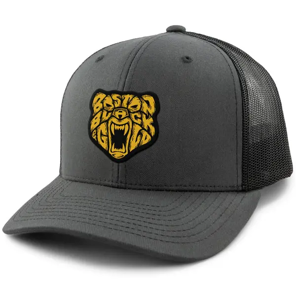 Wholesale Custom Woven Patch Logo High Quality Trucker Hat Promotional Hiphop Outdoor Sports Cap for Men Snapback Cap 2