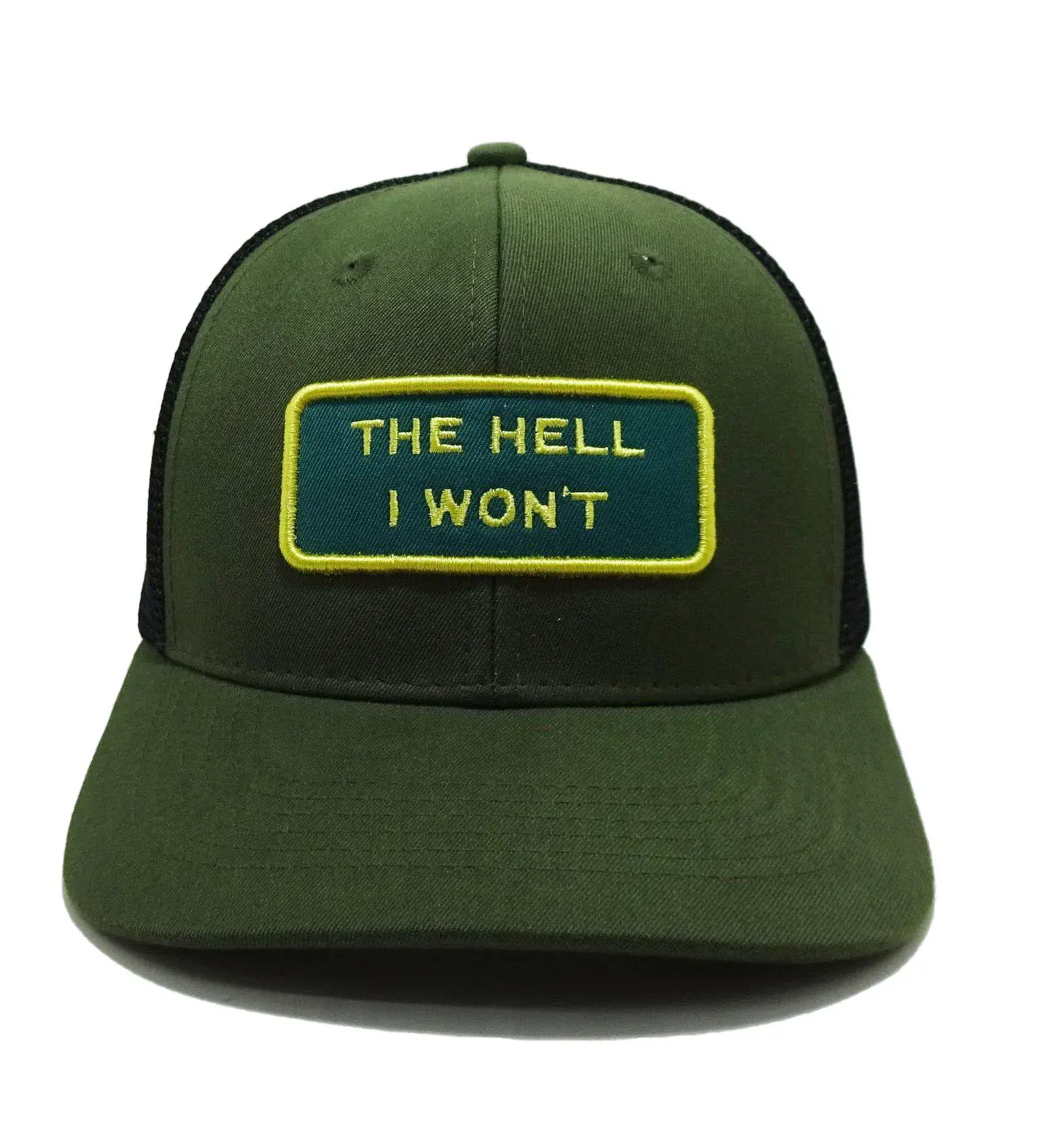 Wholesale Custom Woven Patch Logo Trucker Hat for Men Sport Caps in Vietnam Factory Gorras Snapback Cap 4