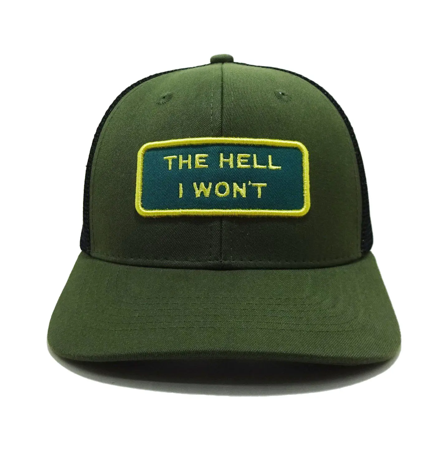 Wholesale Custom Woven Patch Logo Trucker Hat for Men Sport Caps in Vietnam Factory Gorras Snapback Cap 2