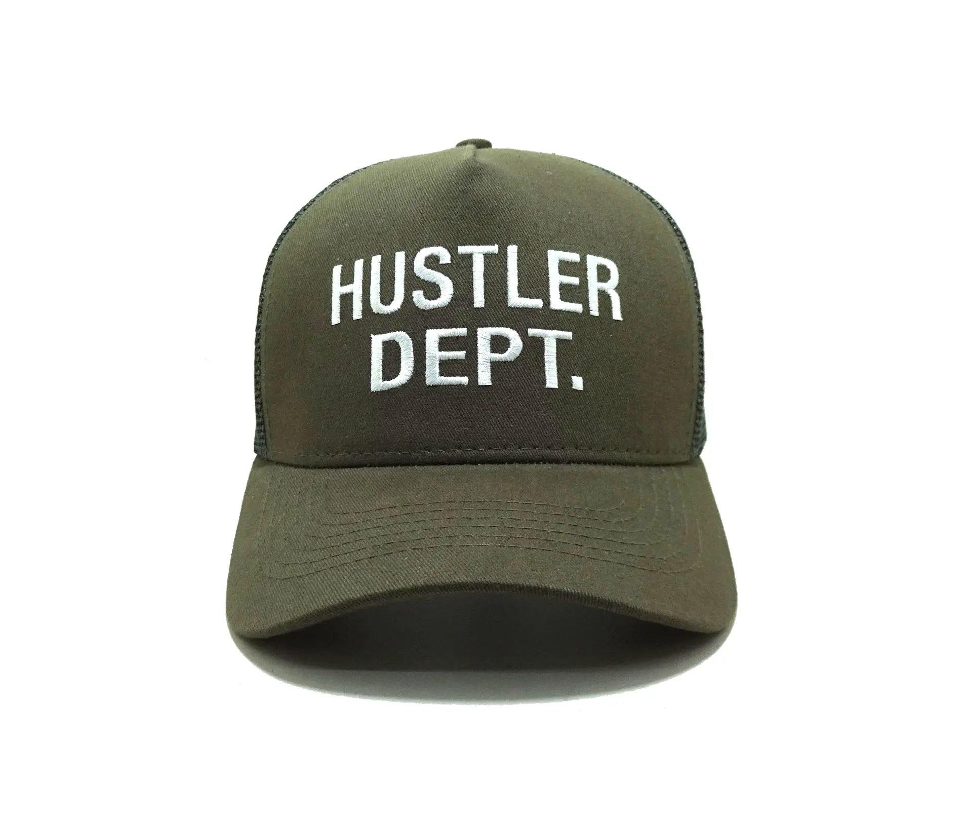 Wholesale Customizable High Quality Trucker Hat 5 Panel Curved Brim Luxury Sports Caps for Unisex in Vietnam Factory 2