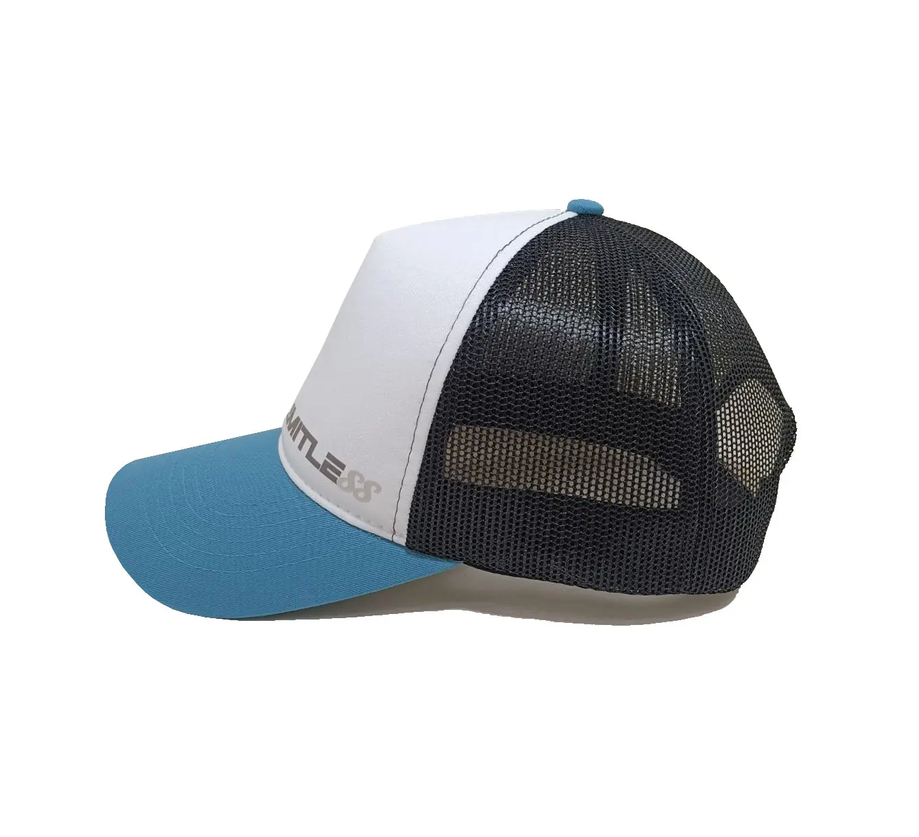 Wholesale Customize High Quality Curved Brim Trucker Hat for Unisex Two Tone Fashion Hip Hop Sports Cap in Vietnam Factory 3