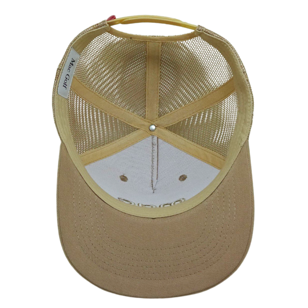 Wholesale Embroidered Snapback Trucker Hat 6 Panel Structured Letter Pattern With Mesh Custom Label Inside and Tag Outside OEM 6
