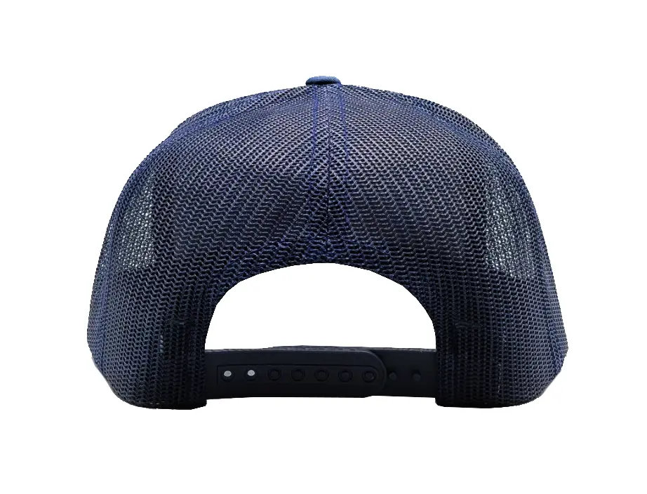 Wholesale High Fashion Hiphop Flat Trucker Hat Custom Logo High Quality Mesh Back Plastic Buckle Mix Color Trucker Hat 3