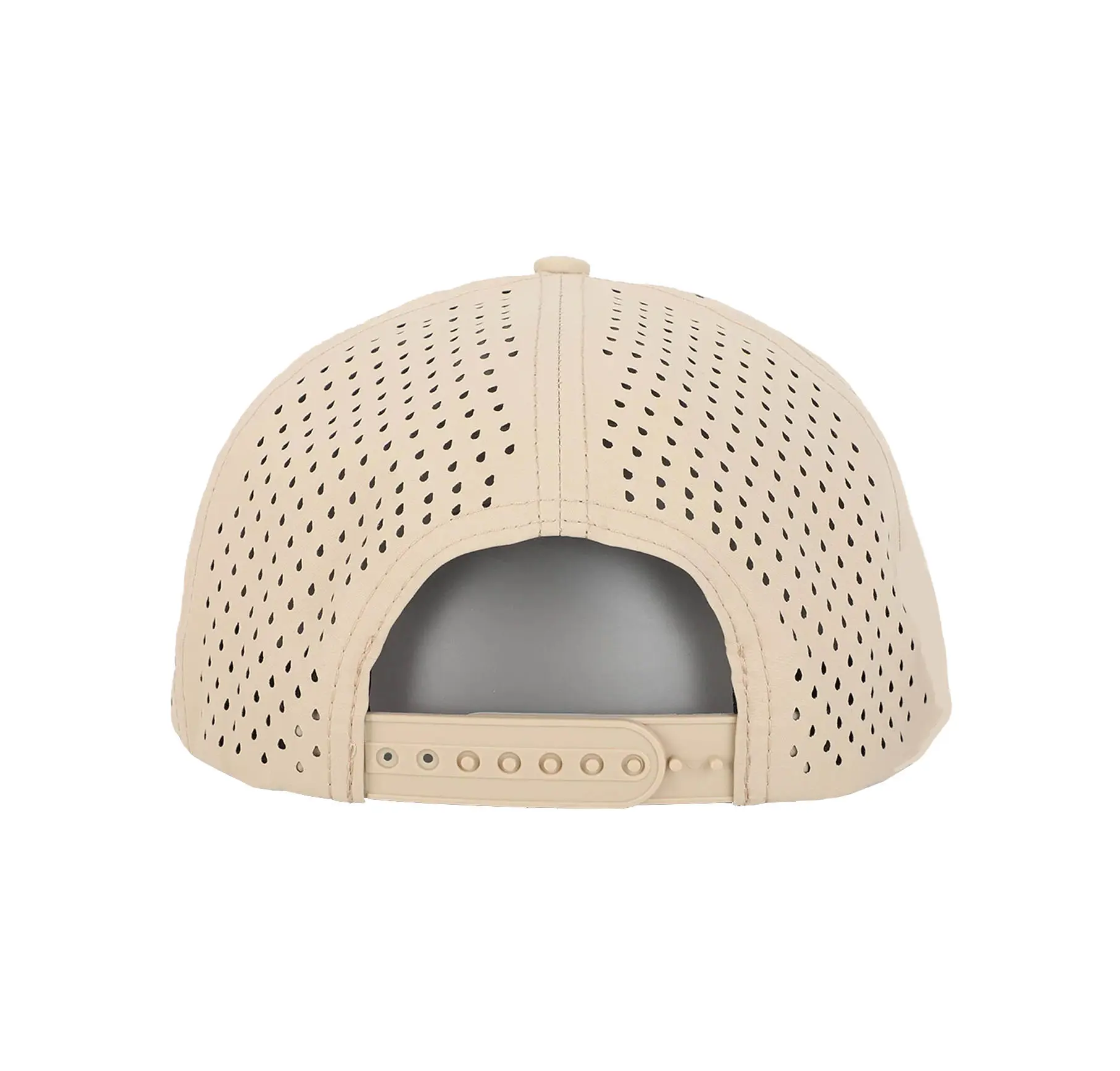 Wholesale High Fashion Luxury Custom Laser Cut Golf Hat with Rope High Quality Adjustable Sports Cap From Vietnam Supplier 4