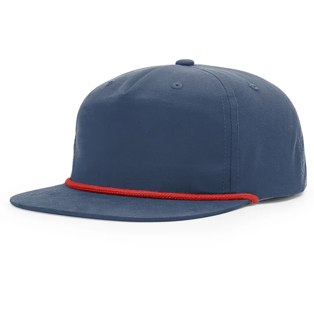 Wholesale High Quality Custom 5 Panel Ri 256 With Contrast Rope on the Brim Single Breasted Buckle for Men and Women Hip Hop OEM 5
