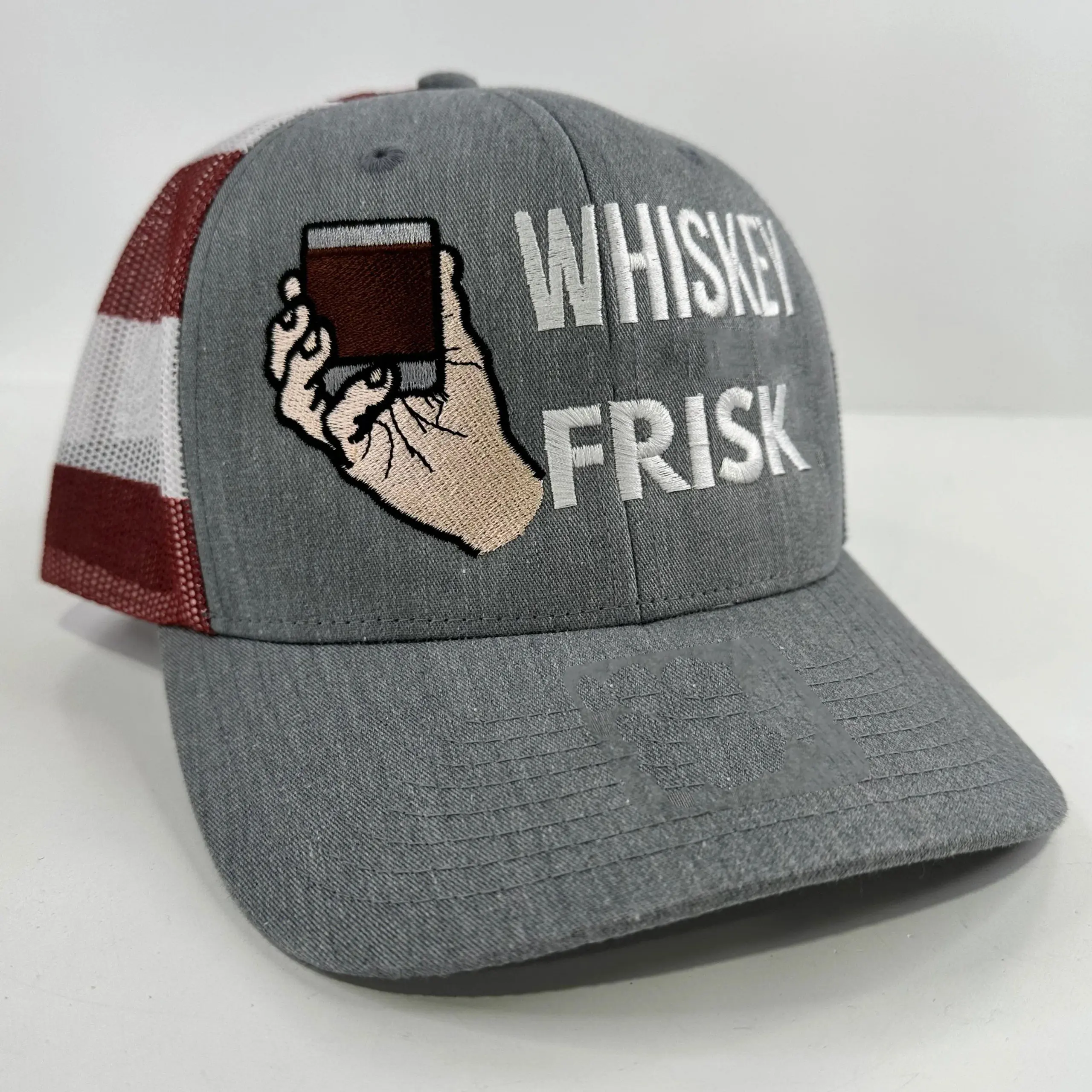 Wholesale High Quality Custom Trucker Hat 2D Embroidery Mesh Back Printed Adjustable Promotional Sports Cap Trucker Hat 2