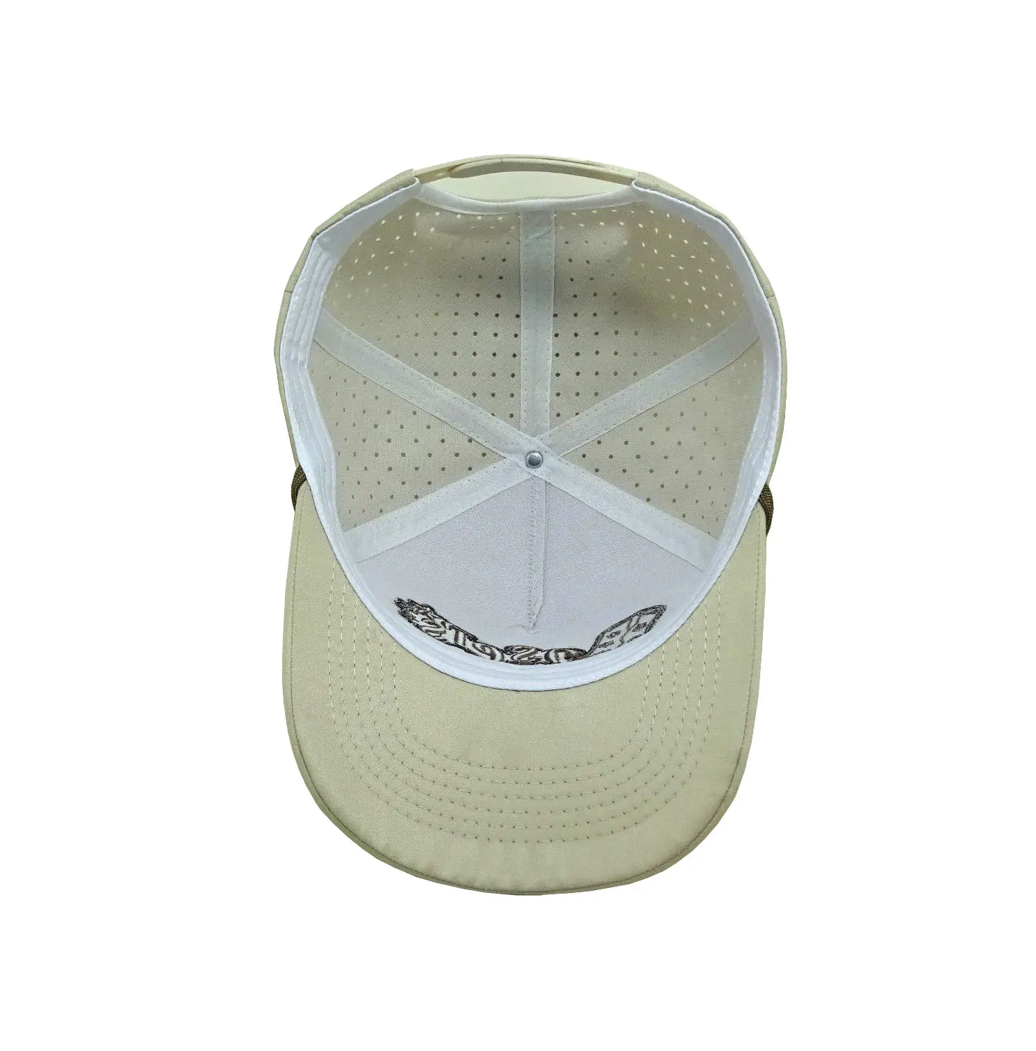 Wholesale High Quality Customize Laser Cut Baseball Cap with Rope 3D Embroidery High Fashion Sports Cap for Unisex 6