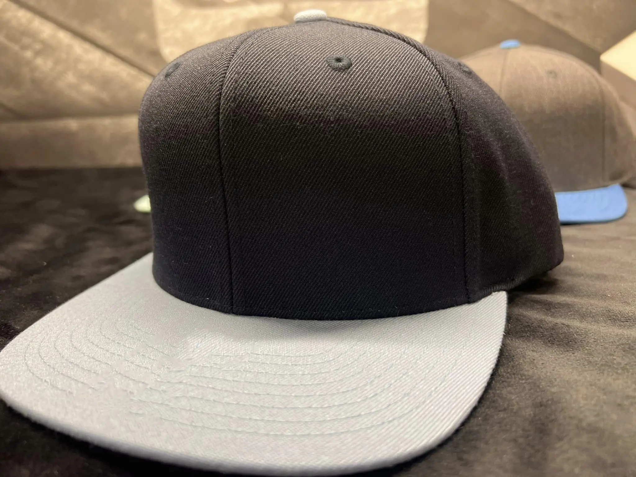 Wholesale High Quality Flat Visor Cotton Snapback Cap Custom Logo High Profile Adjustable Sports Cap for All Seasons 2