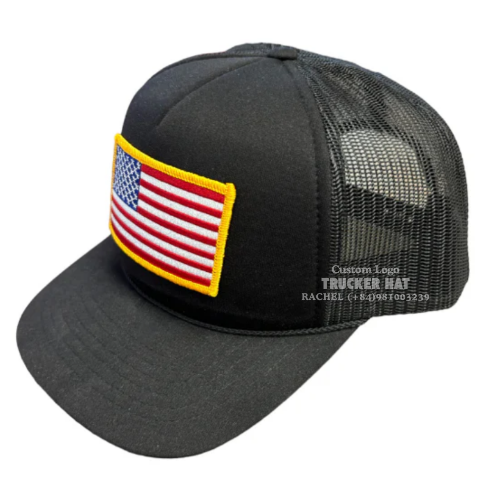 Wholesale High Quality R 112 FT Embroidered Logo Patch Slightly Curved Brim Adjustable Snapback Closure Vietnam Manufacturer OEM 3