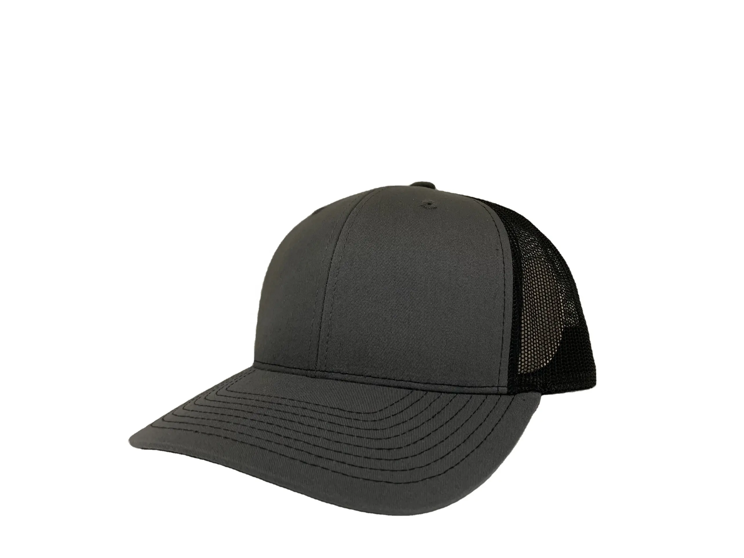Wholesale High Quality Trucker Drum Hat Men's Sport Color Custom Sports Hats Caps Cheap Brand Promotion in Vietnam 5