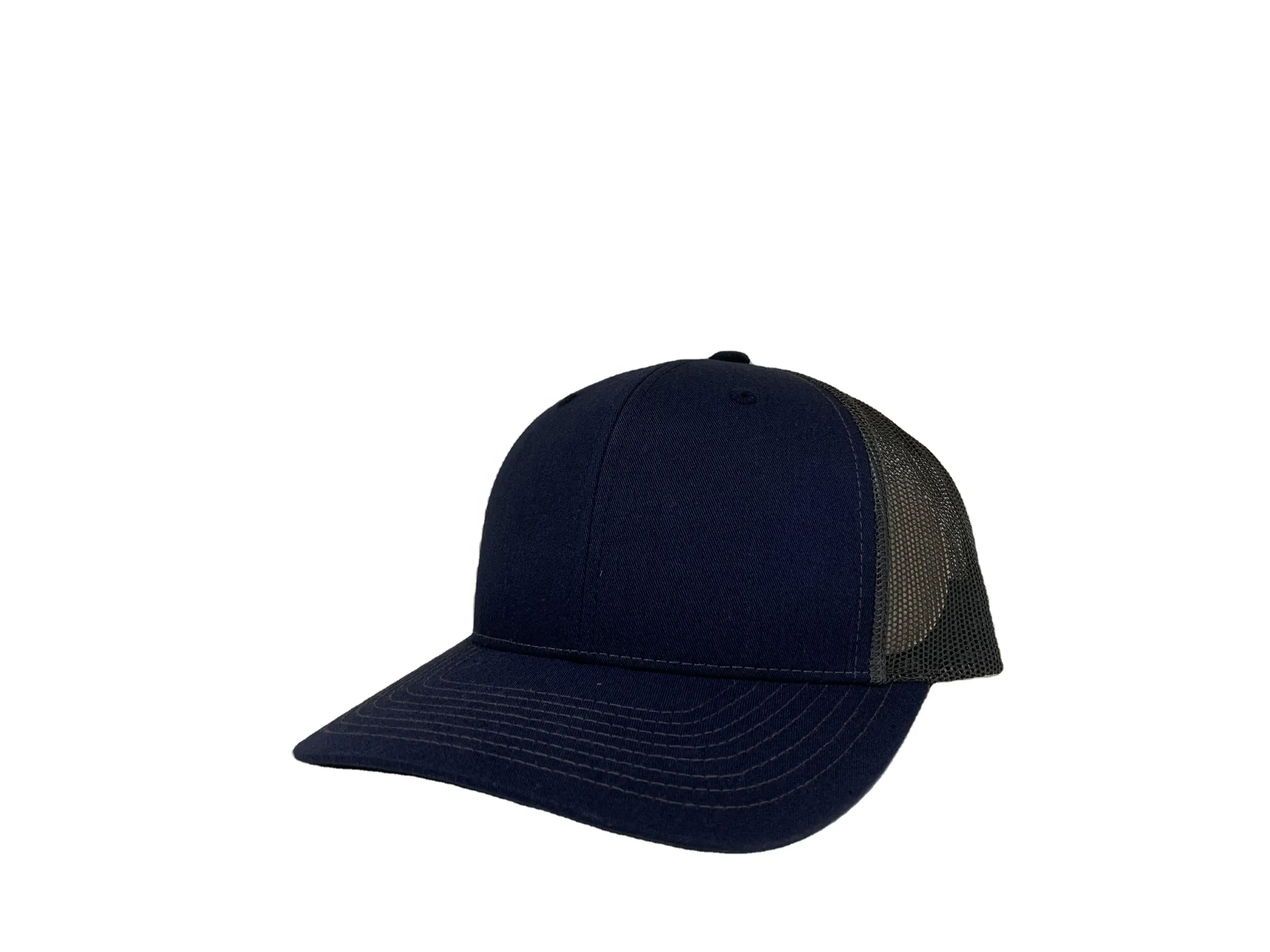 Wholesale High Quality Trucker Drum Hat Men's Sport Color Custom Sports Hats Caps Cheap Brand Promotion in Vietnam 2