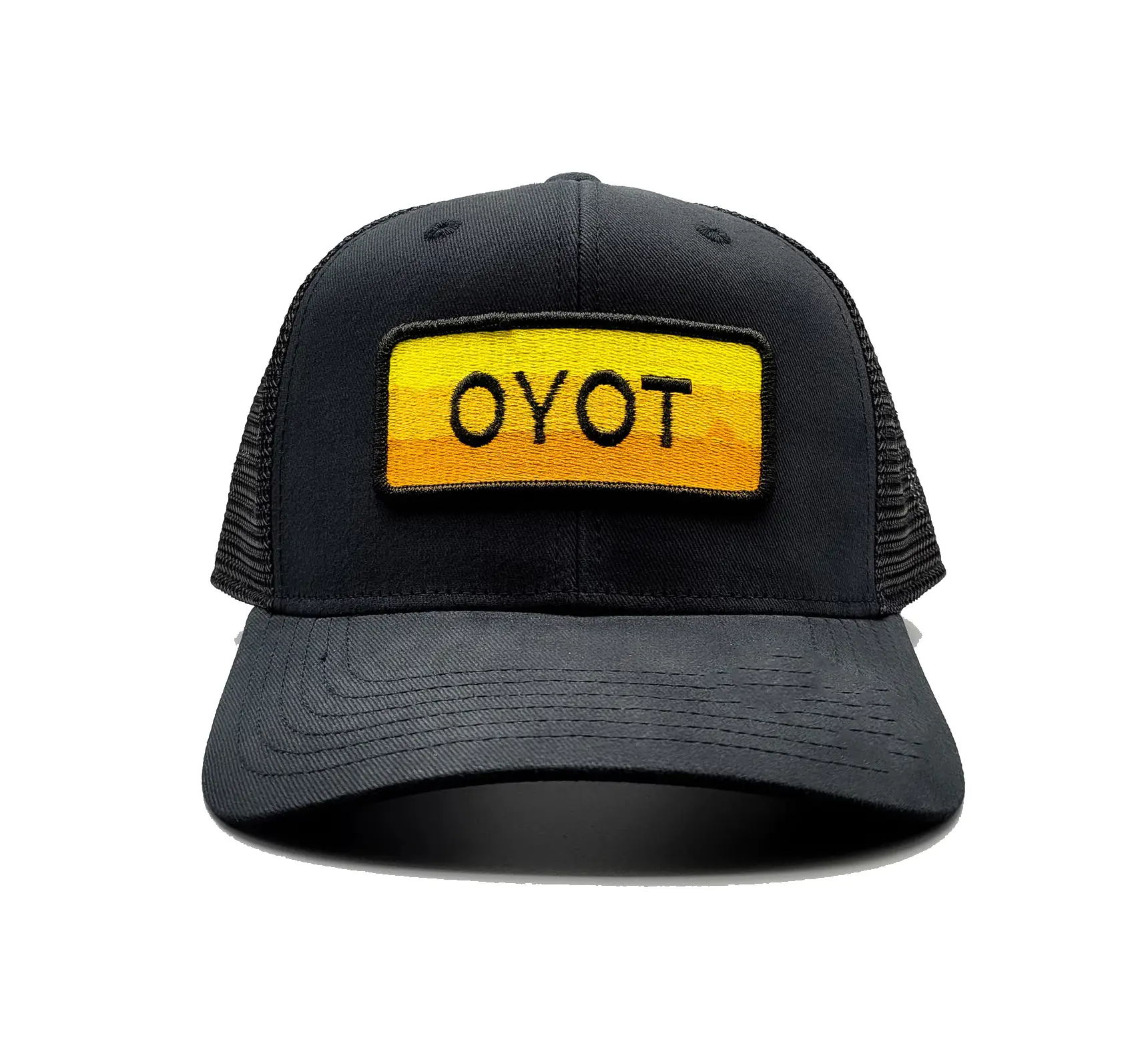 Wholesale High Quality Trucker Hat Sports Cap Black Color Hiphop Custom Logo Vintage Adjustable Snapback Cap for Man