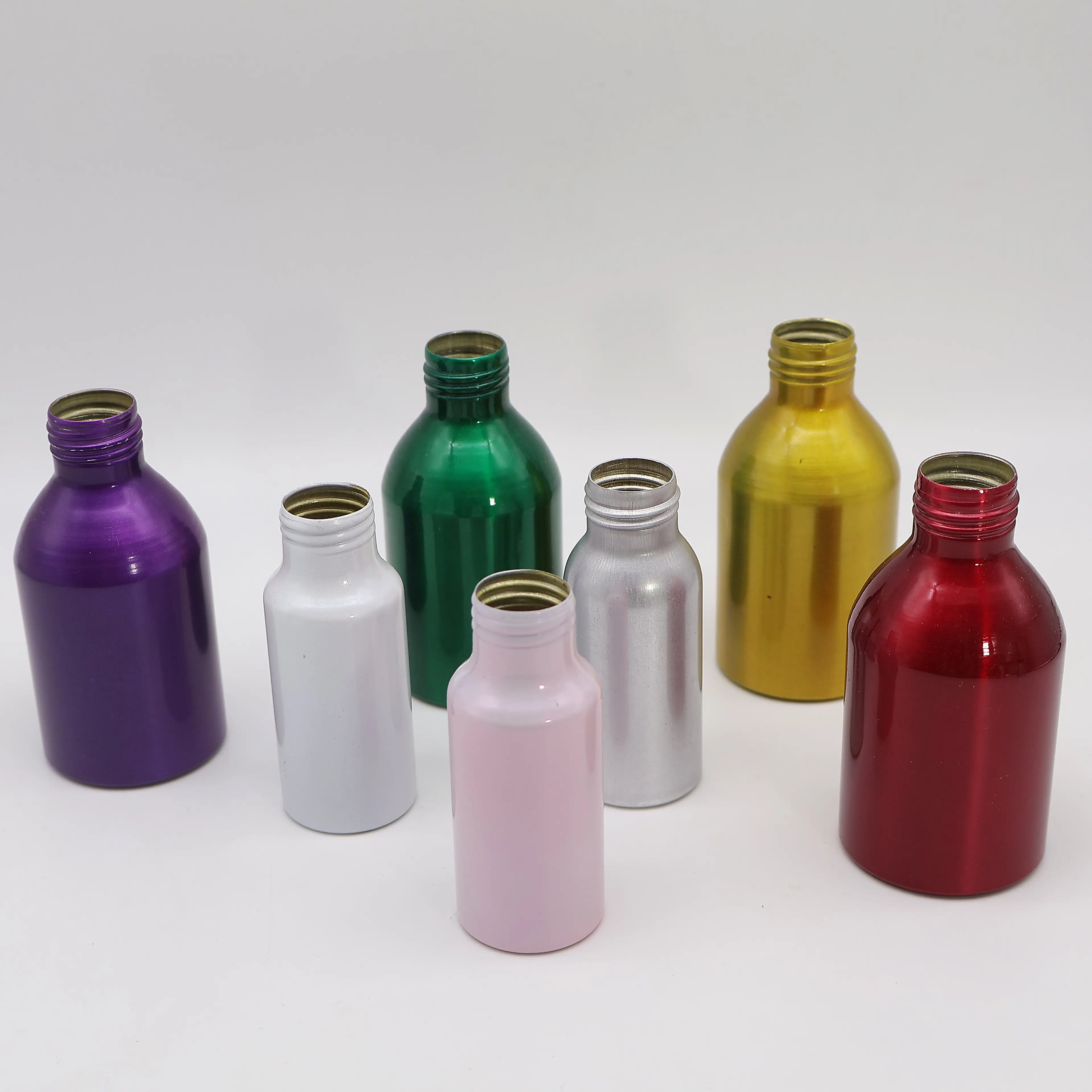 Wholesale Liquid Essence Aluminum Metal Bottles Made in Vietnam Manufacturer Factory Cosmetics/Shampoo Conditioner Products 1