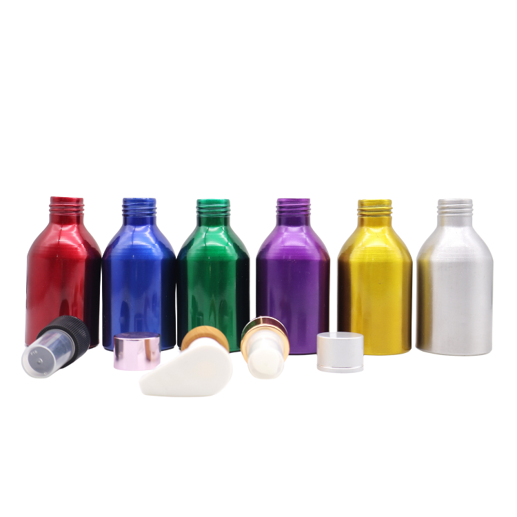 Wholesale Liquid Essence Aluminum Water Bottle Vietnam Manufactured Metal Bottle For Shampoo Conditioner Concept Liquid Storage 1