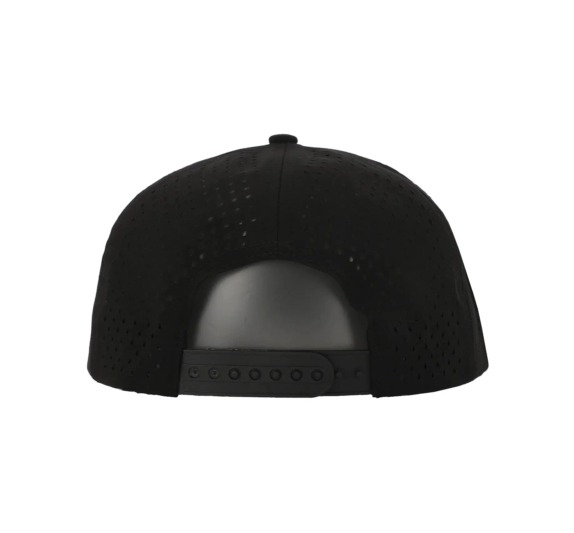 Wholesale New Design Custom Laser Cut Golf Hat with Rope High Quality Outdoor Fashion Sunscreen Sports Cap for Unisex 4