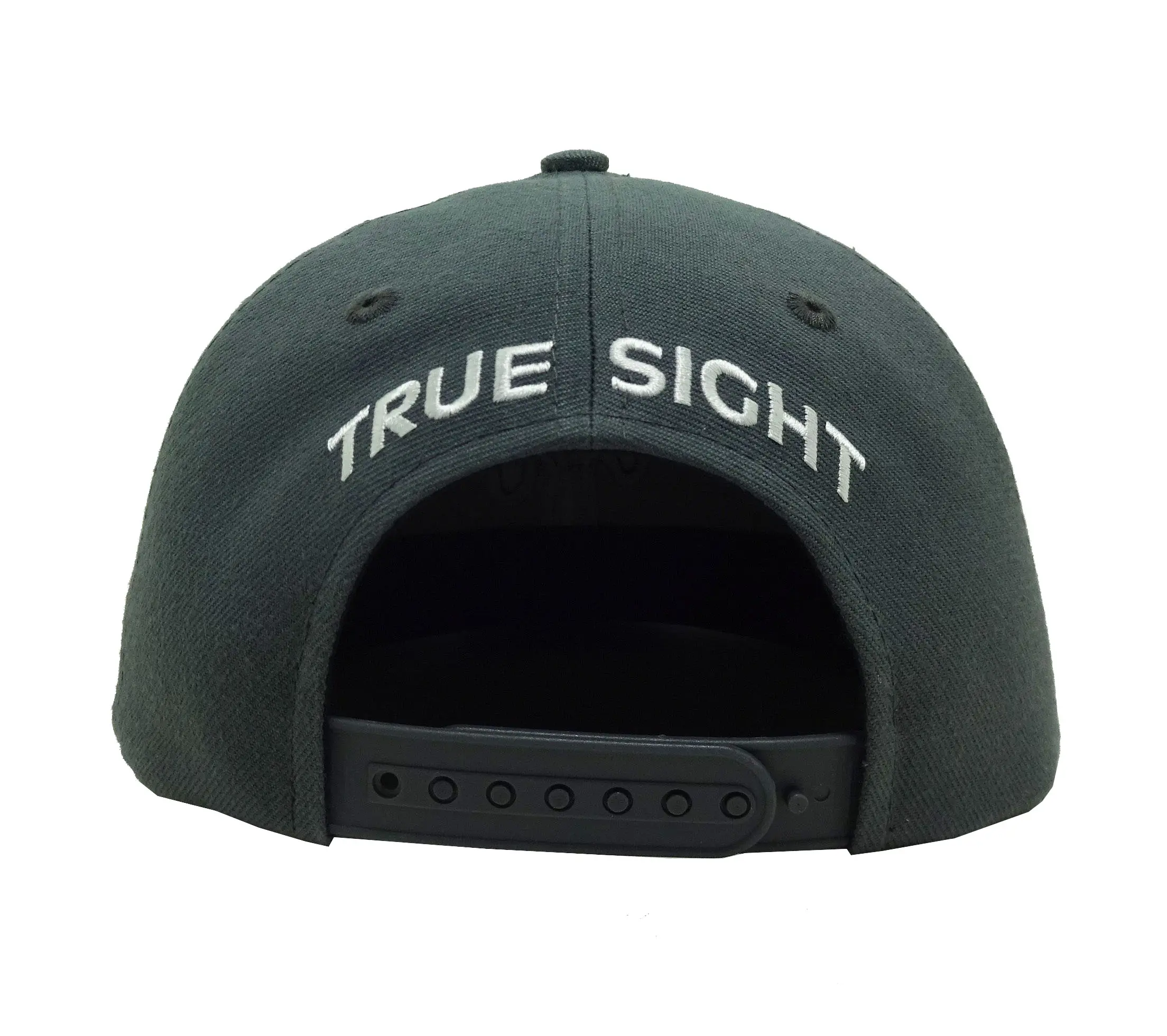 Wholesale Products Snapback Caps 2D Embroidery Flat Brim Grey/Navy Color High Quality Structured Sports Cap Snapback Cap 5