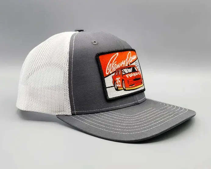 Wholesale Products Trucker Hats Woven Patch Logo Custom Embroidery Logo Sports Cap 6 Panels Blanks Snapback Cap for Man 3