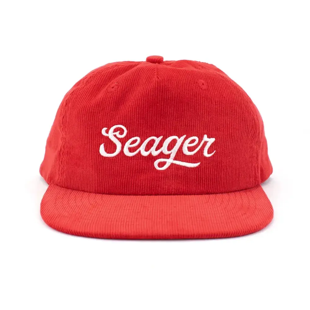 Wholesale Promotional High Quality Flat Visor Corduroy Snapback Cap With Custom Logo Sports Cap Unstructured Hiphop Snapback Cap 1
