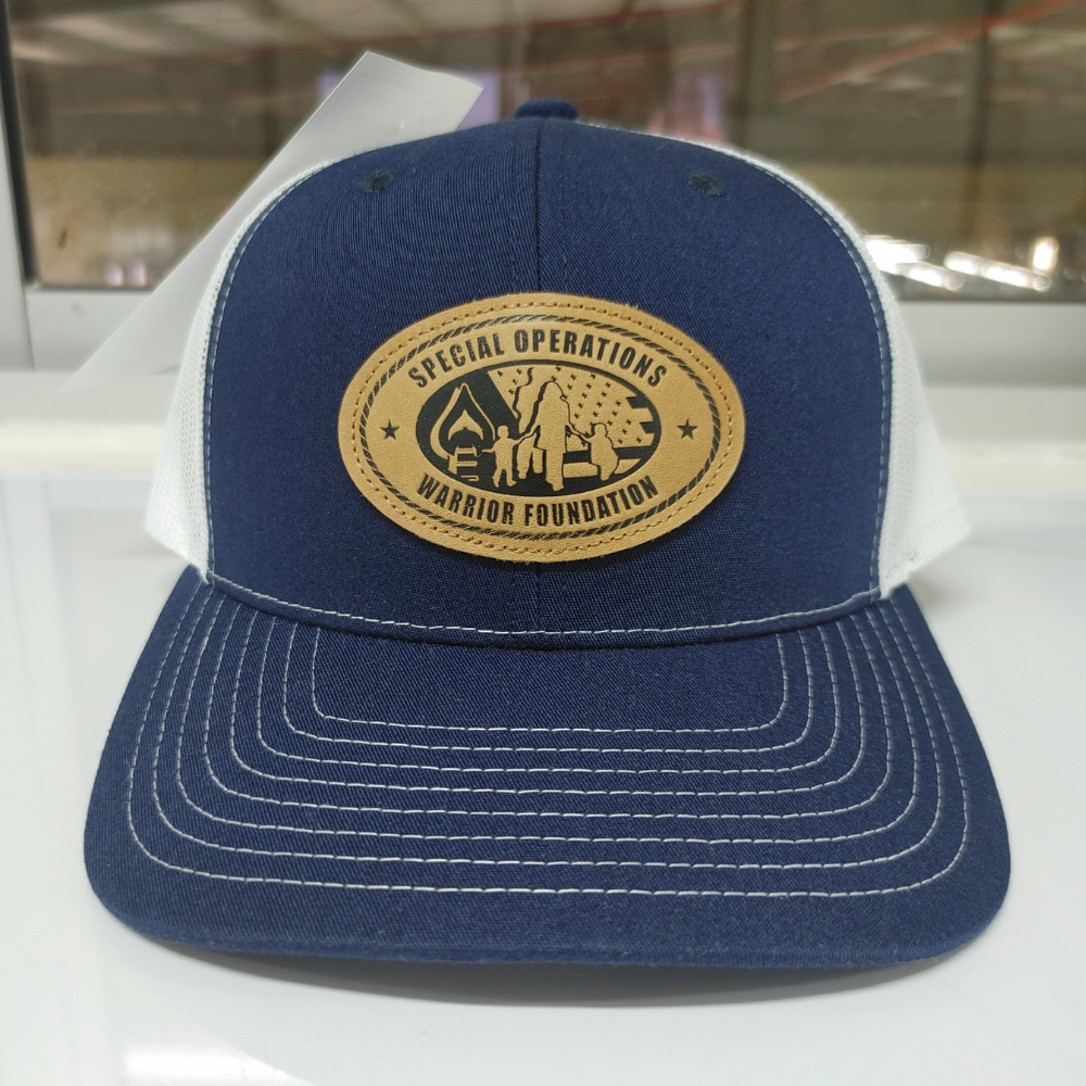 Wholesale R 112 Trucker Hats 6 Panel Leather Patches Custom Embroidered Logo Structured Caps For Brand Collections Vietnam OEM 2