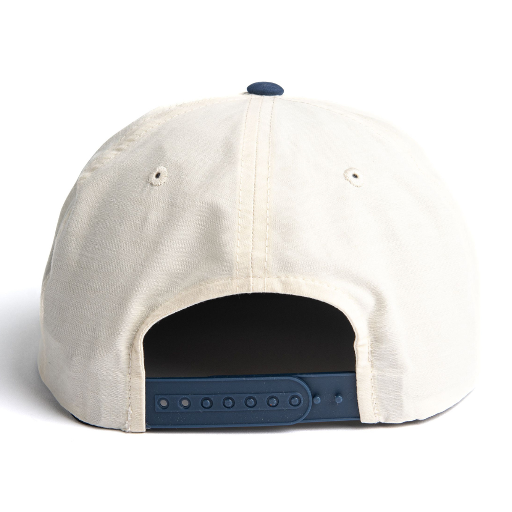 Wholesale Snapback With Rope Hats Flat Brim Unstructured Contrast Color Rubber PVC Logo Patch Single Row Buckle High Quality OEM 7